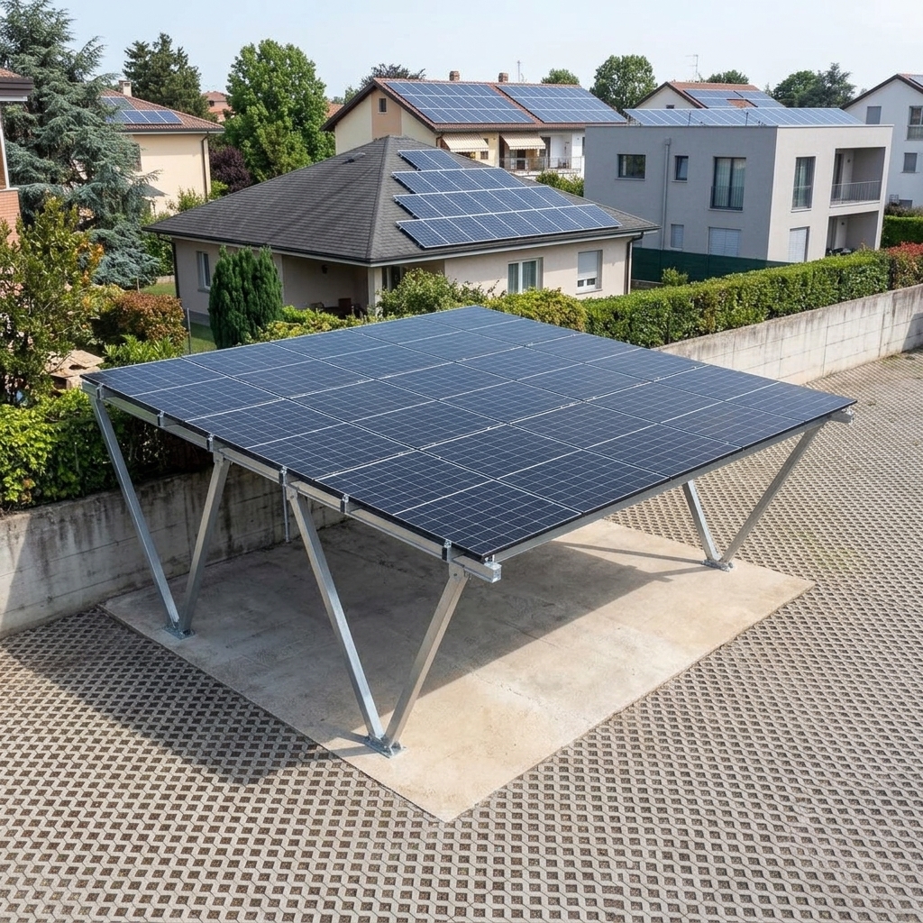 Impianto fotovoltaico Ri.fe. su tetto in Sicilia - 1